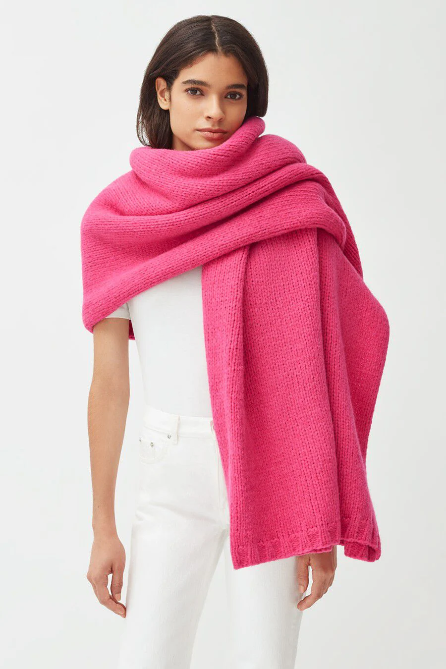 Alpaca Chunky Oversized Blanket - Image 6