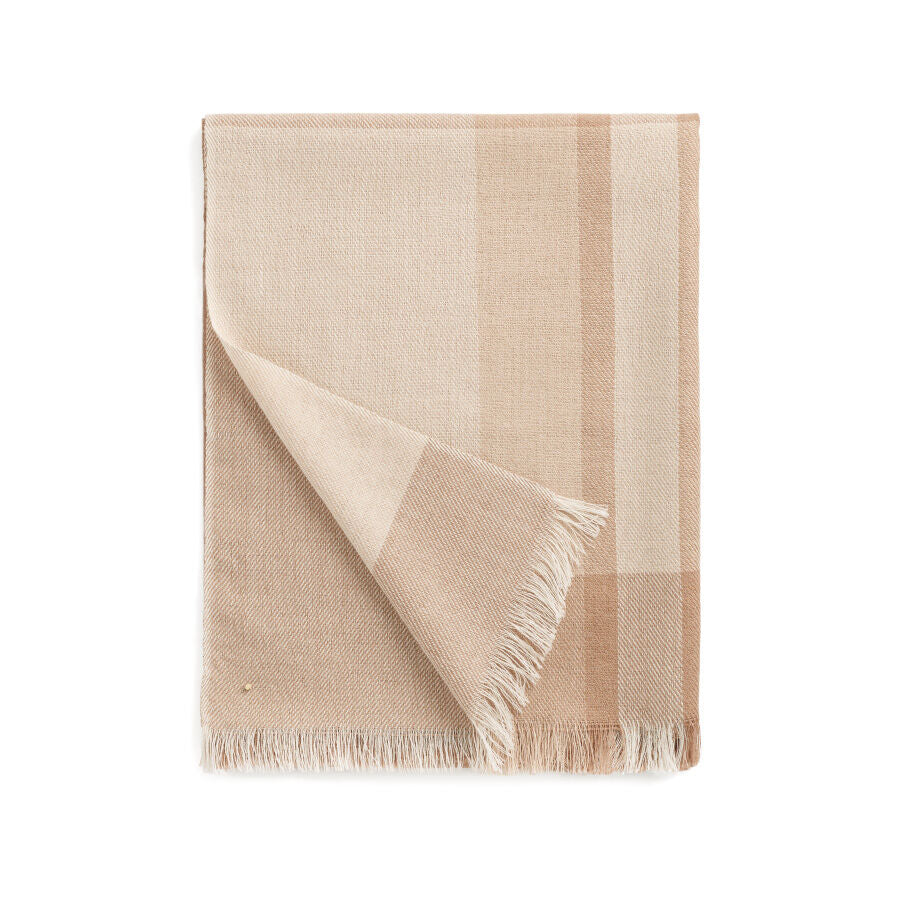 Alpaca Striped Scarf - Image 6