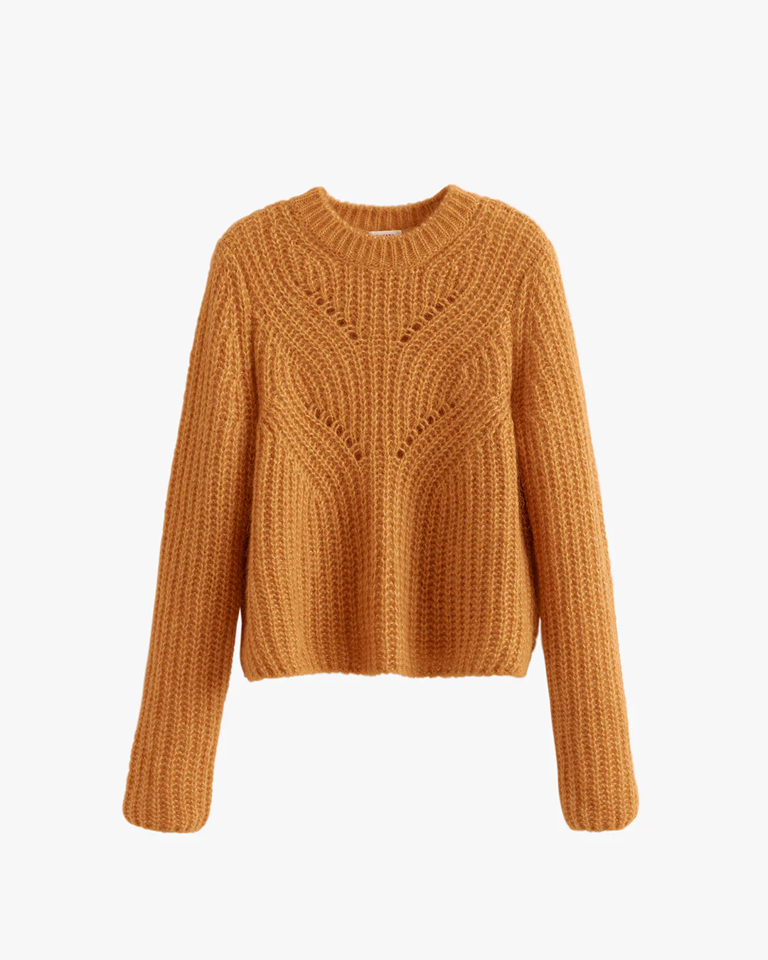 Alpaca Wool Crewneck Sweater - Image 11