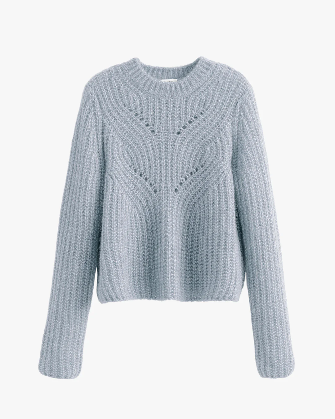 Alpaca Wool Crewneck Sweater - Image 13