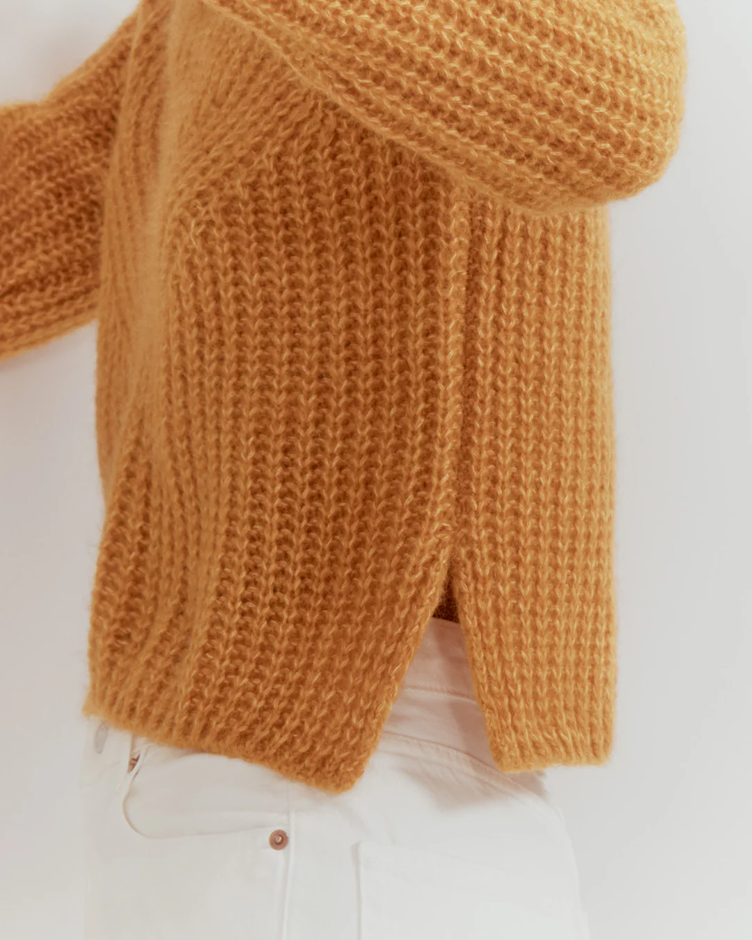 Alpaca Wool Crewneck Sweater - Image 8