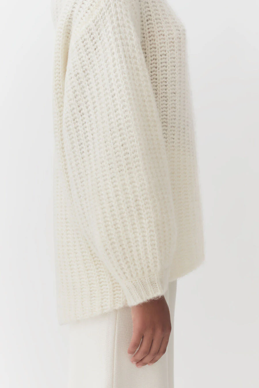 Alpaca Wool Turtleneck Sweater - Image 3