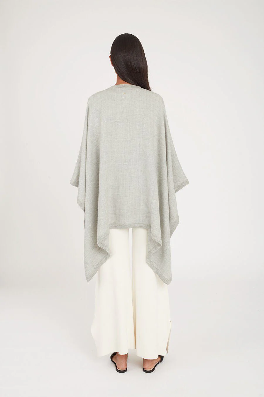 Baby Alpaca Square Edge Cape - Image 10