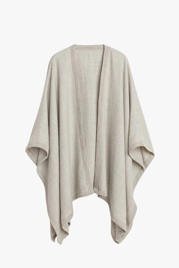 Baby Alpaca Square Edge Cape - Image 11