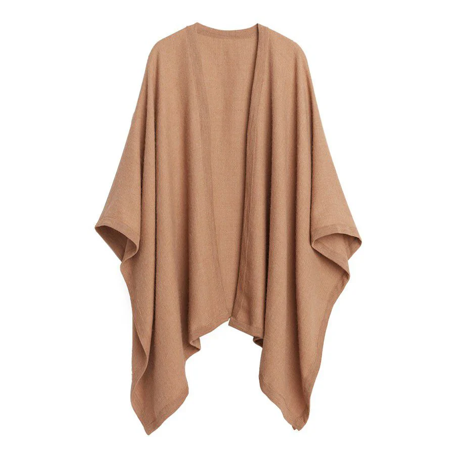 Baby Alpaca Square Edge Cape - Image 13