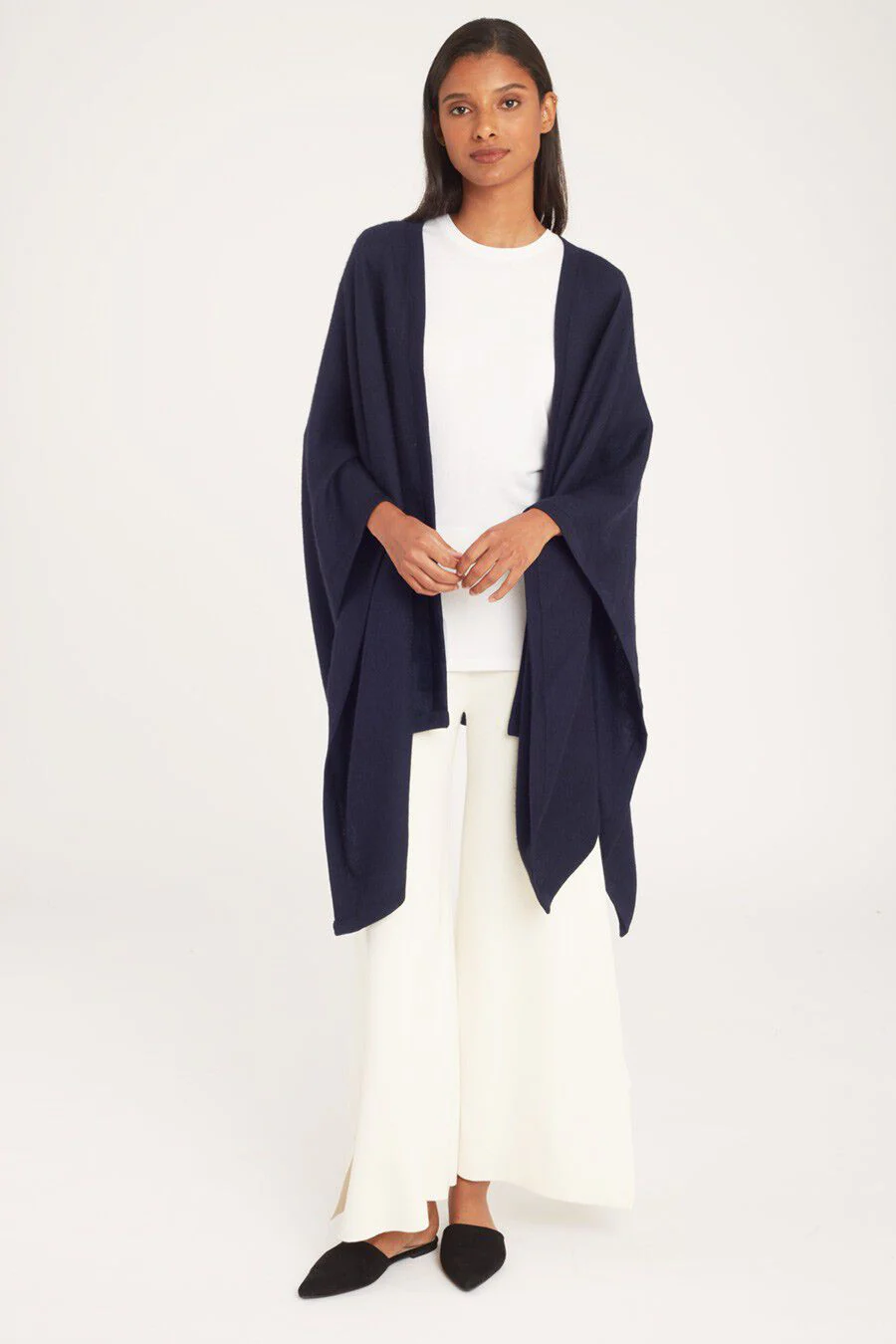 Baby Alpaca Square Edge Cape - Image 25
