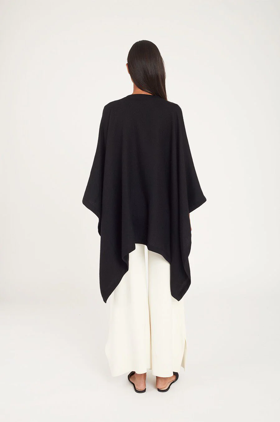 Baby Alpaca Square Edge Cape - Image 4