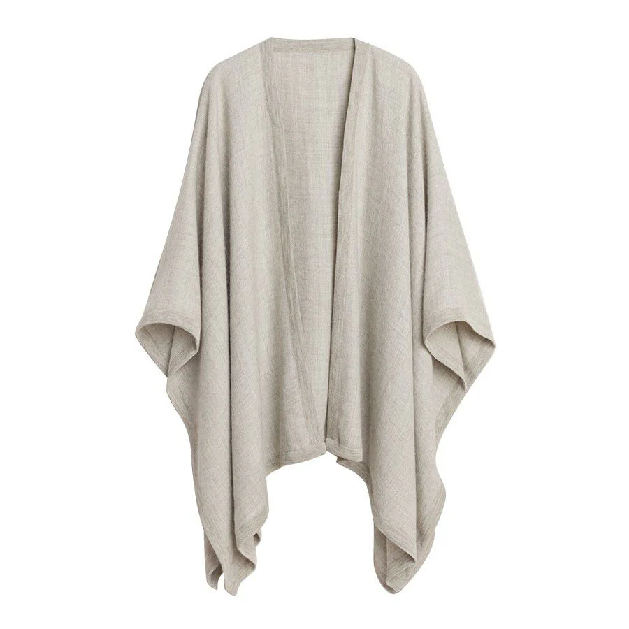 Baby Alpaca Square Edge Cape - Image 7