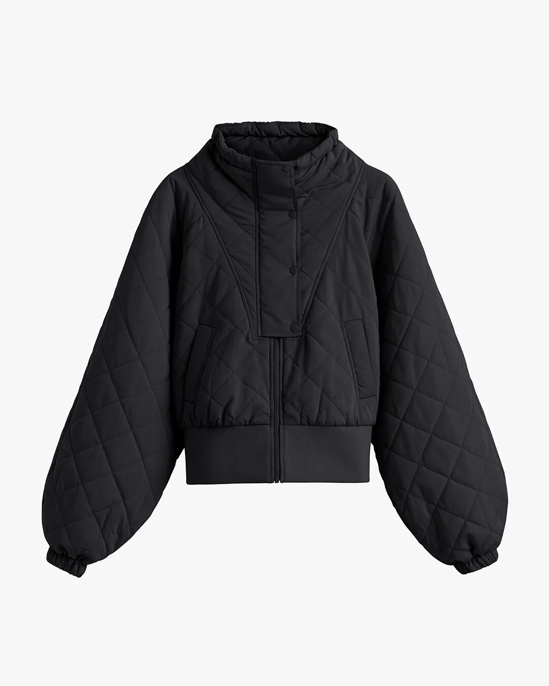 Balloon Sleeve Light Puffer