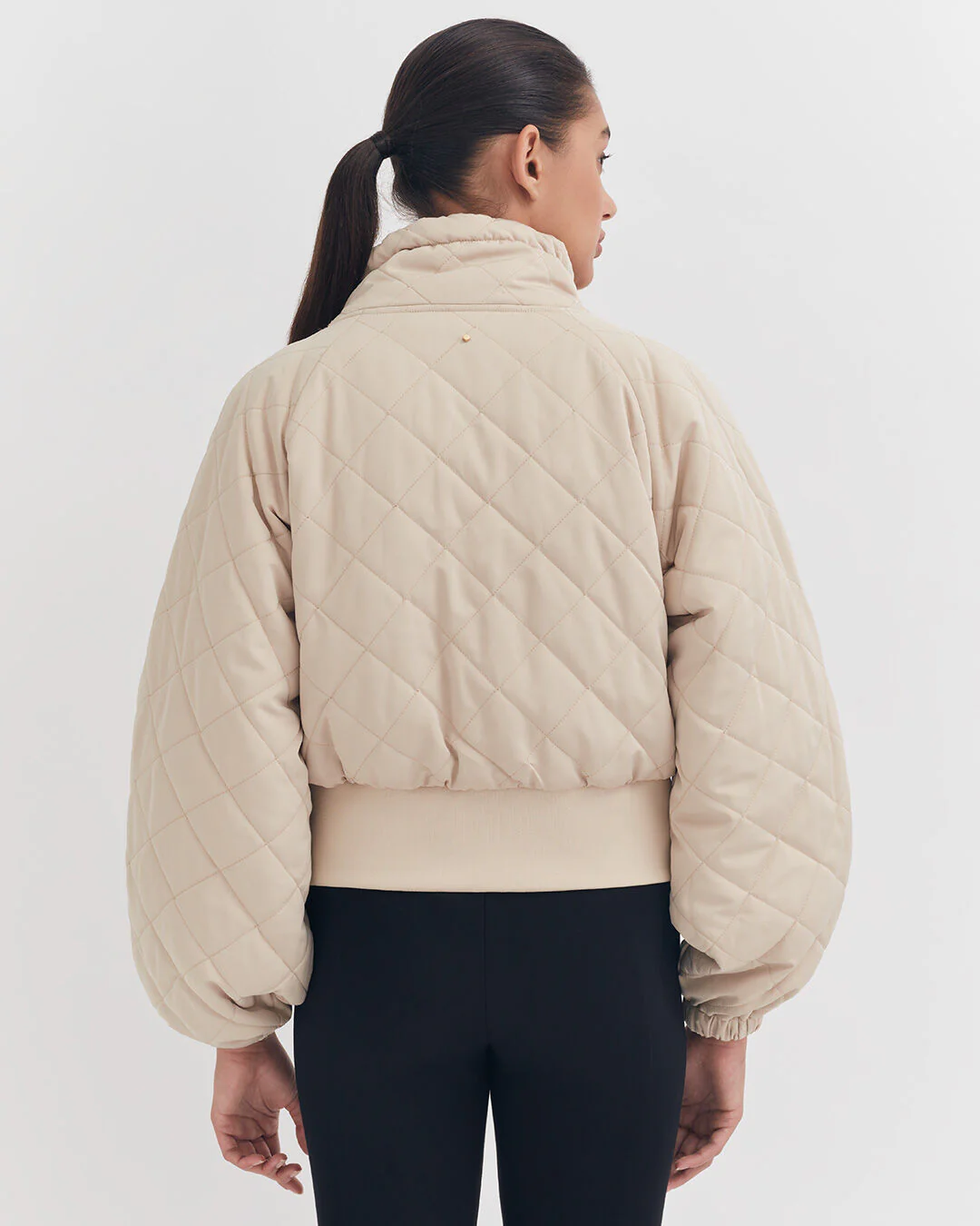Balloon Sleeve Light Puffer - Image 12