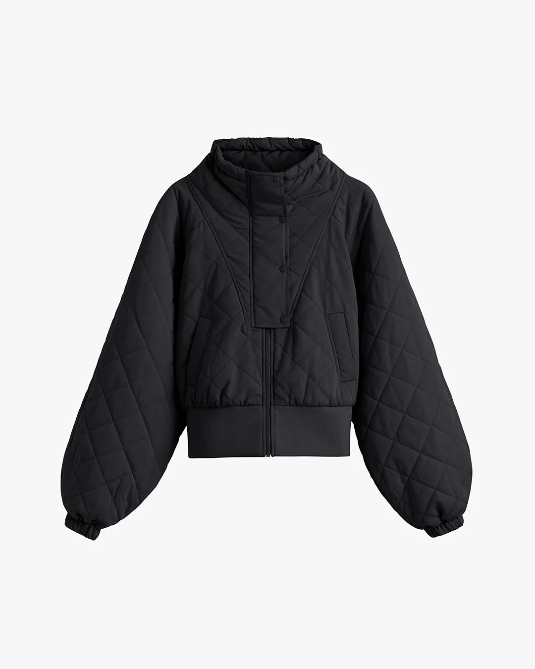Balloon Sleeve Light Puffer - Image 7