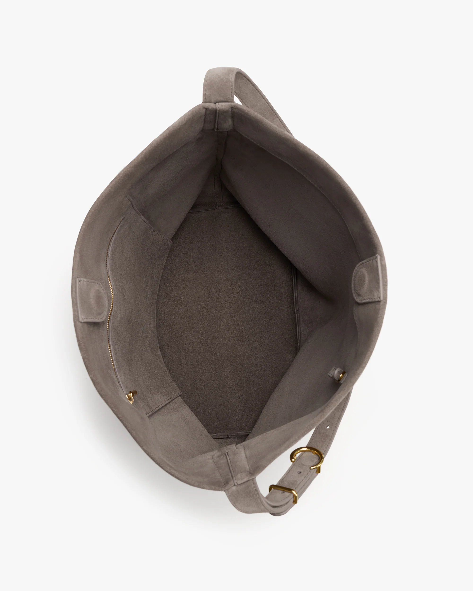 Camina Bucket Bag (Suede) - Image 4