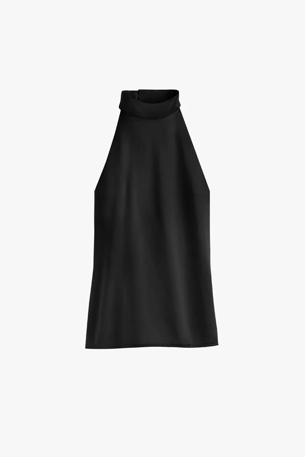 Charmeuse Halter Top - Image 3