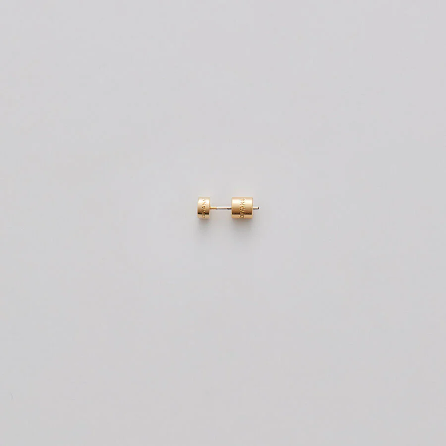Circle Stud Earrings - Image 2