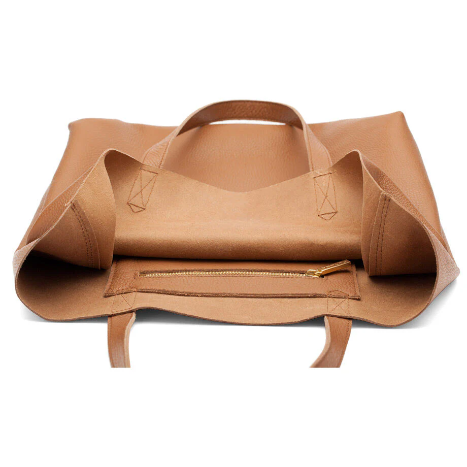 Classic Leather Tote - Image 13