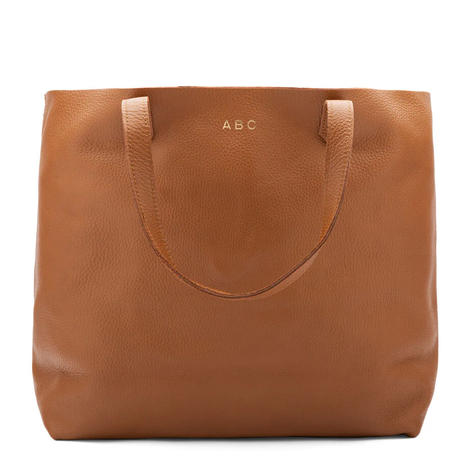 Classic Leather Tote - Image 17