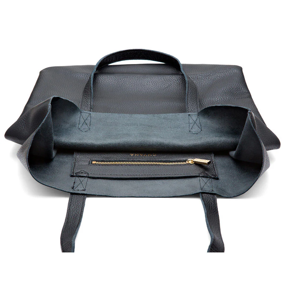 Classic Leather Tote - Image 3