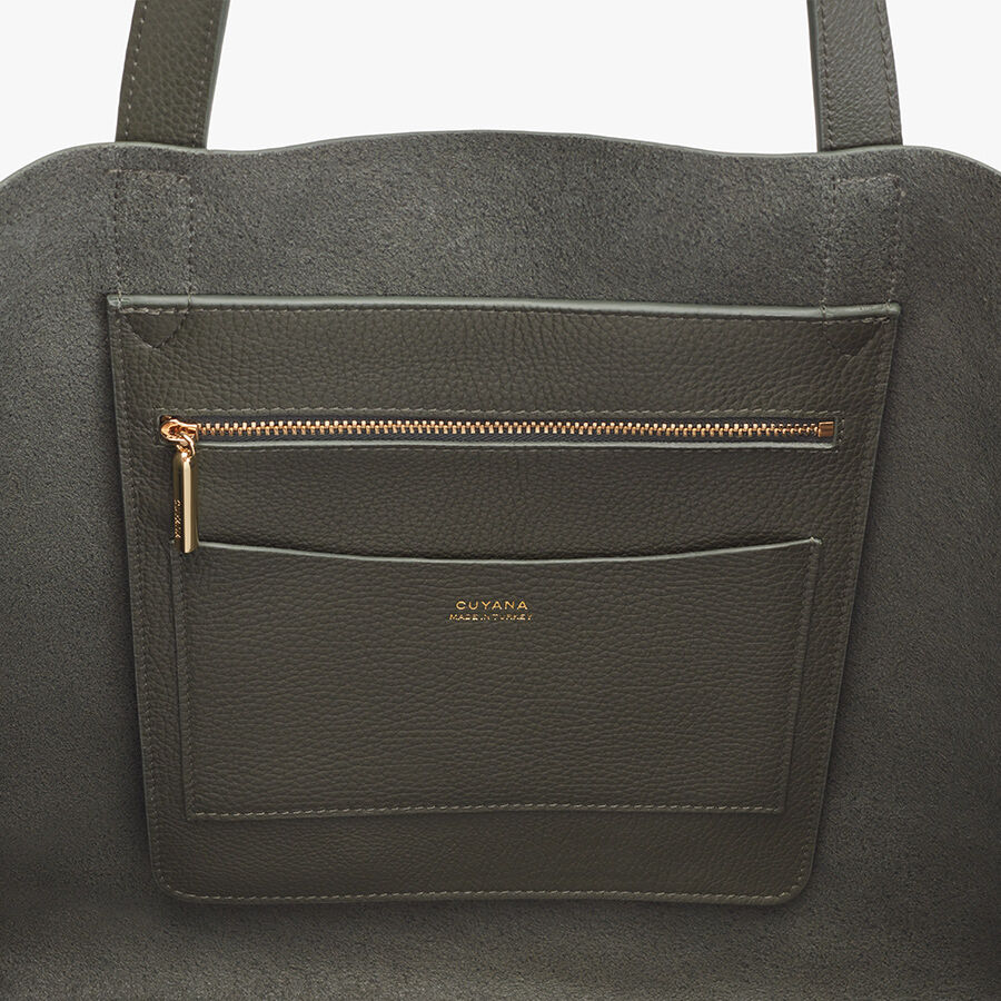 Classic Leather Tote - Image 33