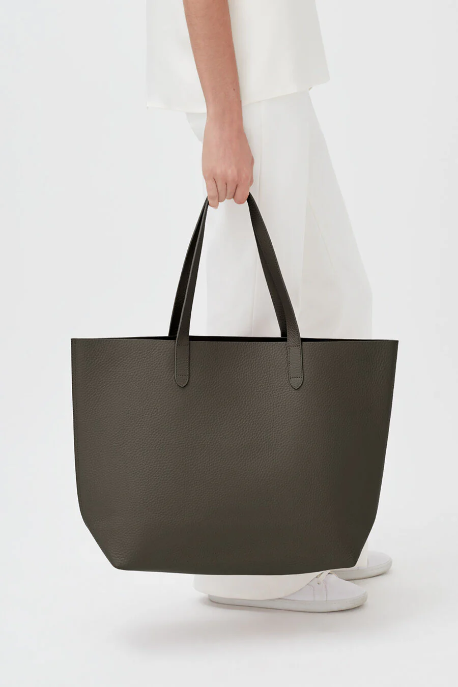 Classic Leather Tote - Image 34