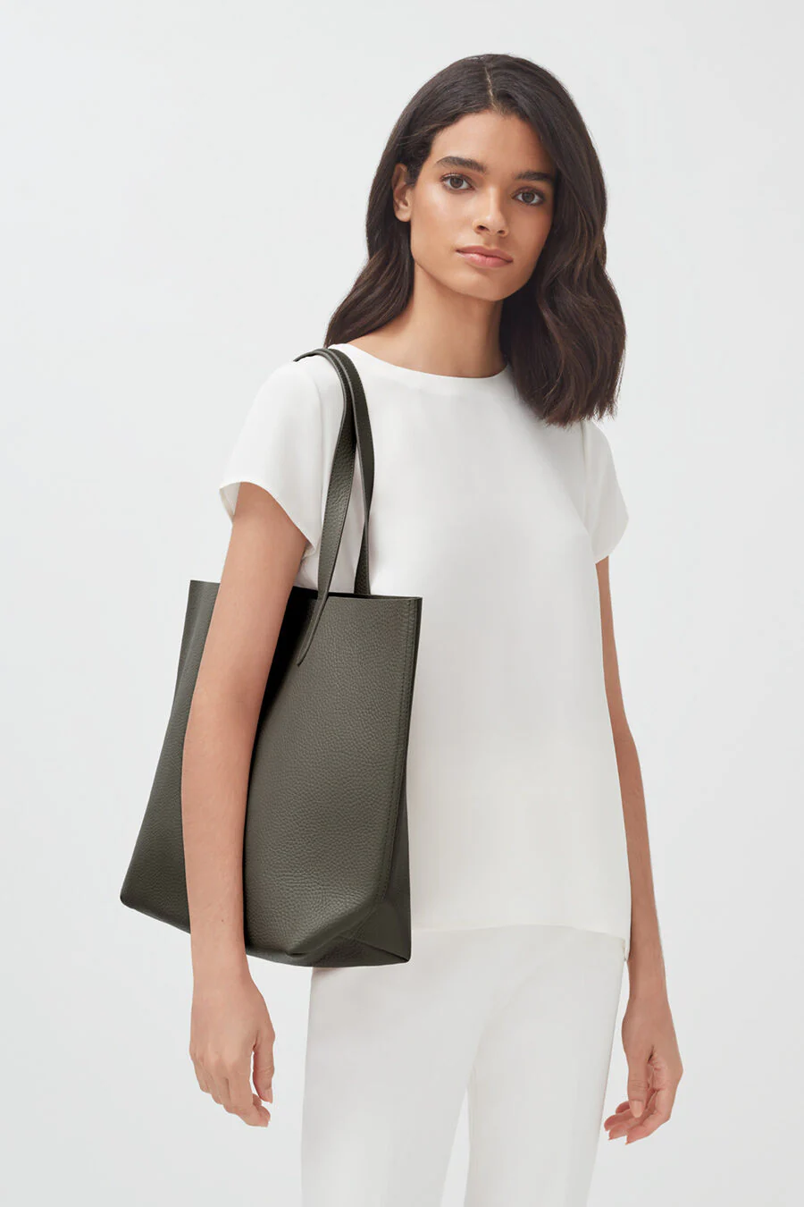 Classic Leather Tote - Image 39