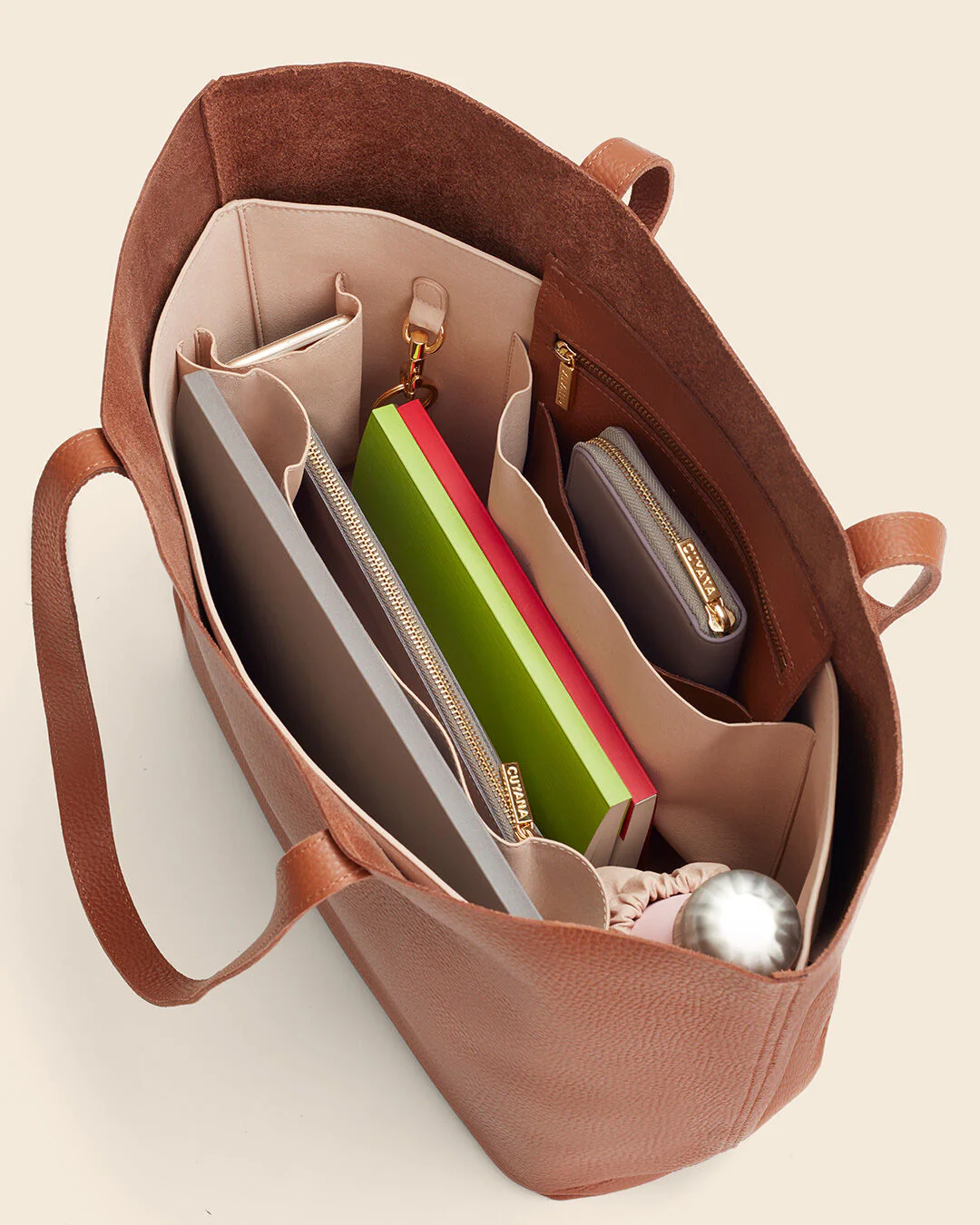 Classic Leather Tote - Image 68