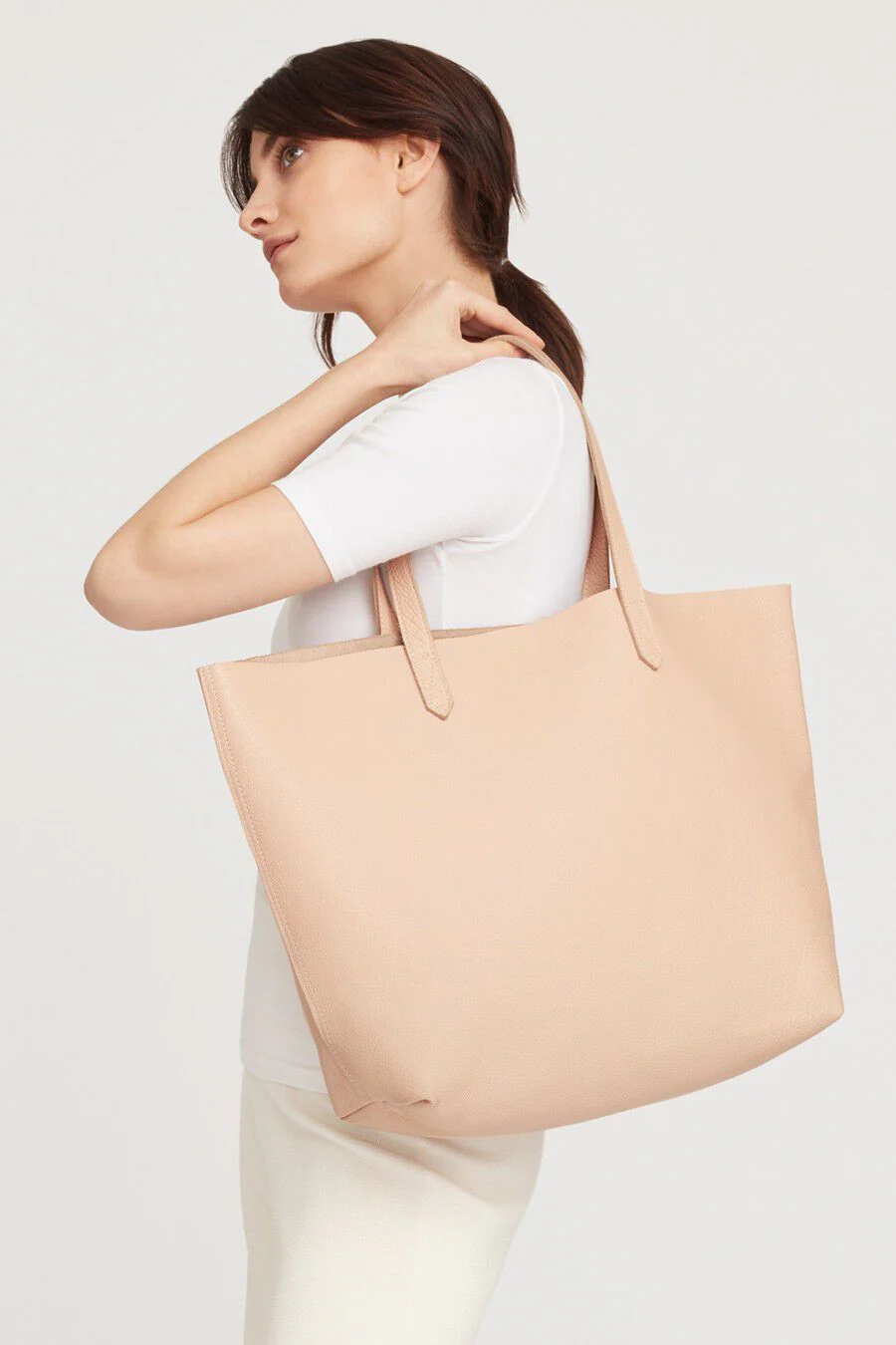 Classic Leather Tote - Image 70