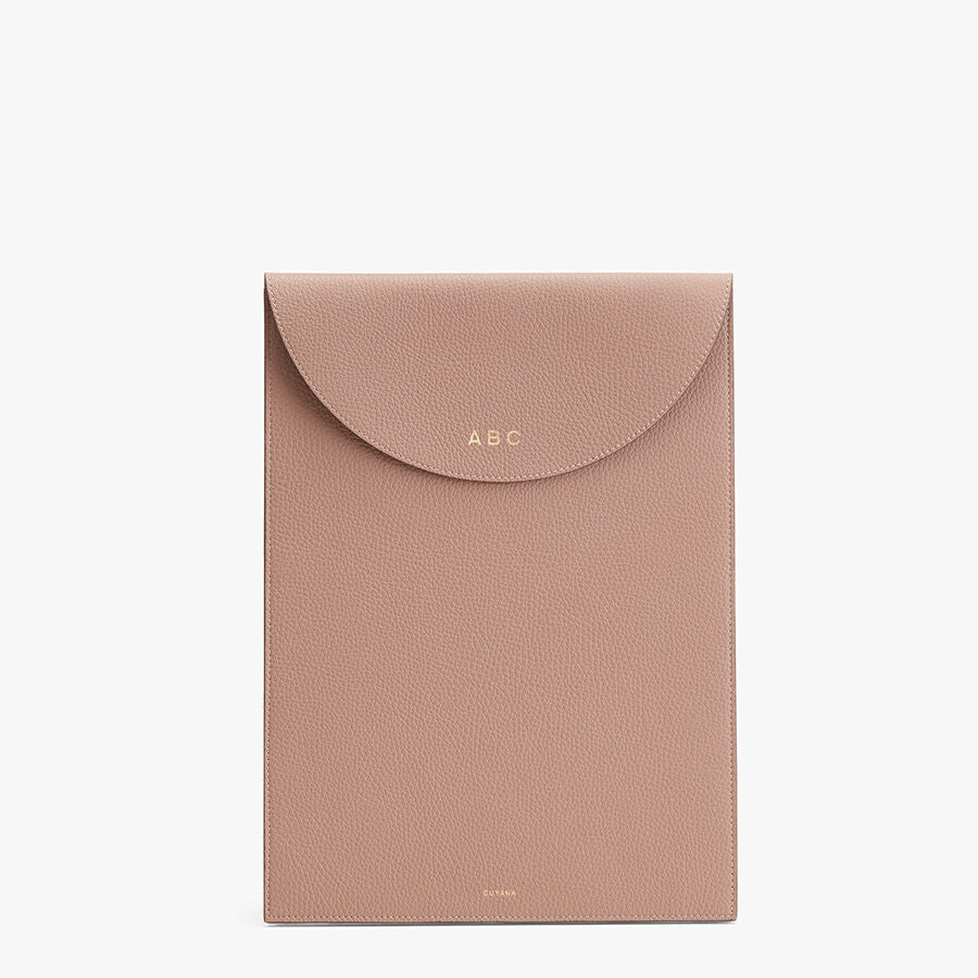 Convertible Leather Laptop Sleeve 15-16-inch - Image 9