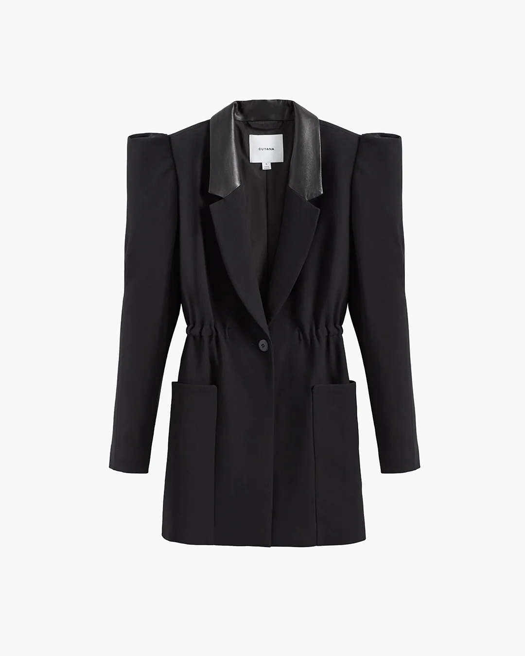Draped Sleeve Blazer - Image 8