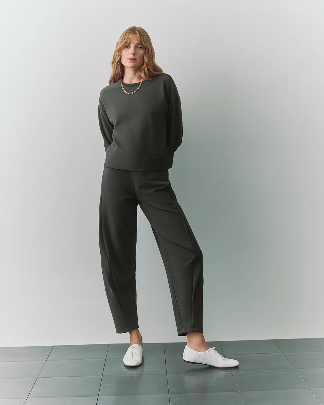 Fleece Barrel Pant - Image 4