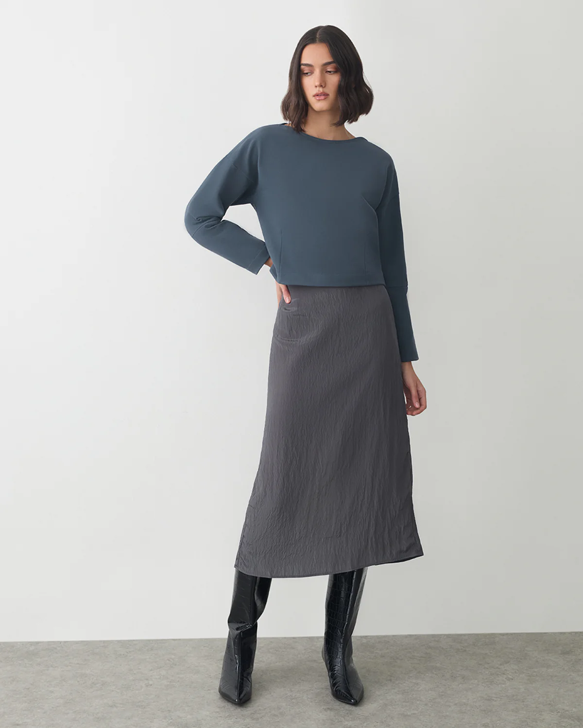 Fleece Cinched Top - Image 5