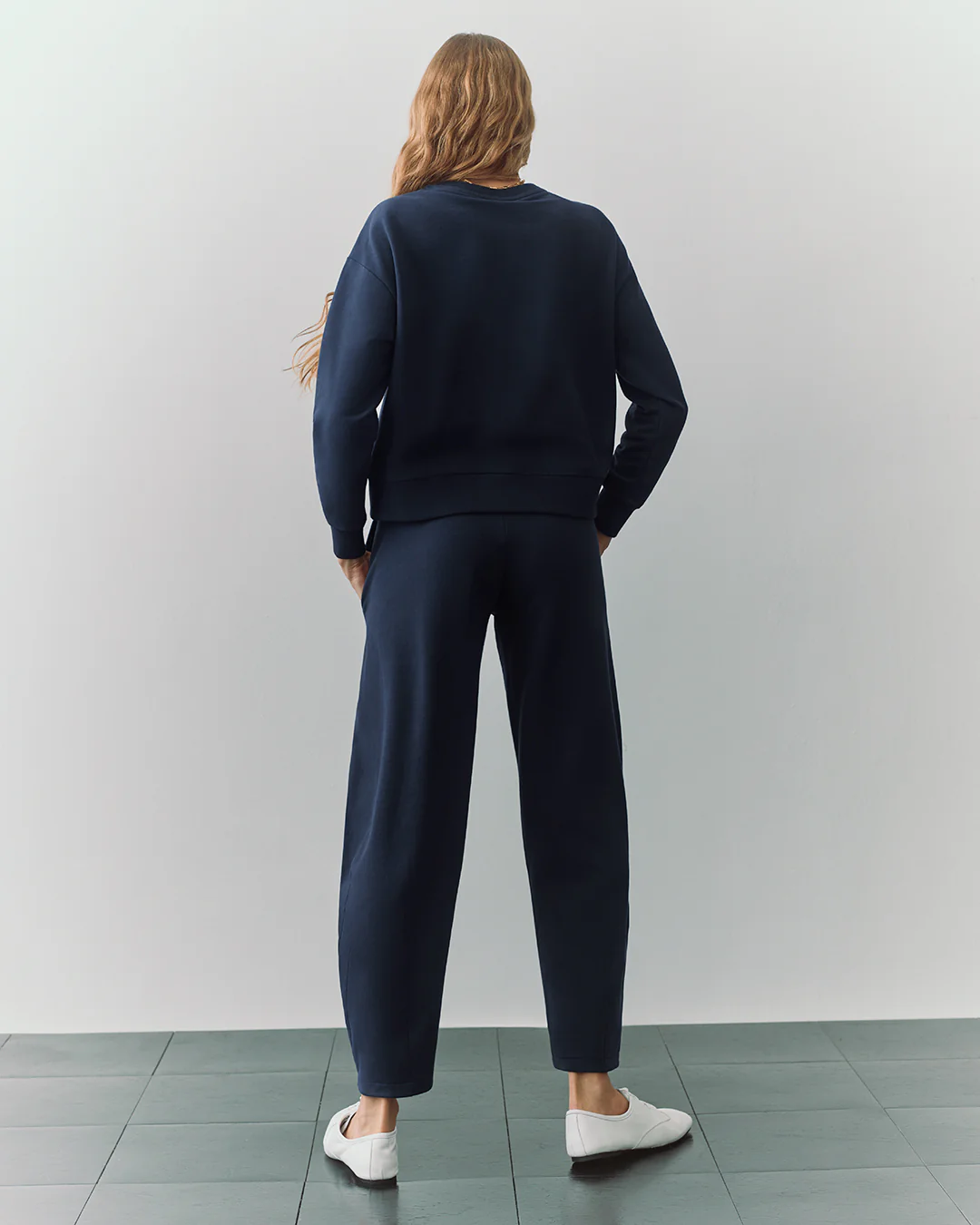 Fleece Cropped Sweatshirt - Image 5