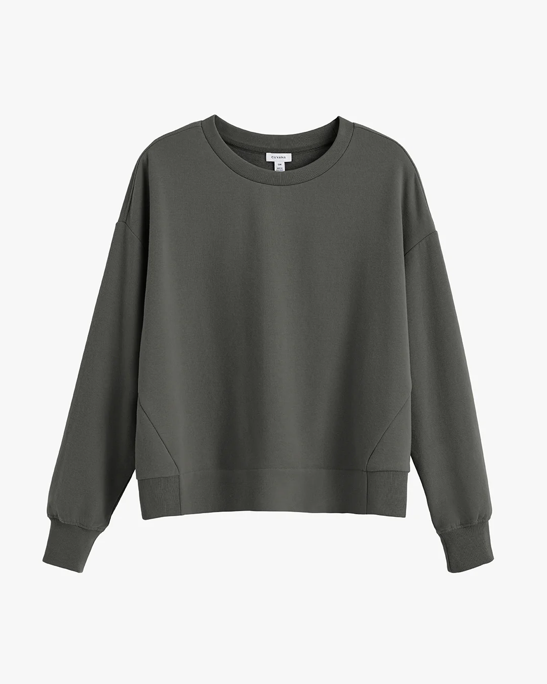 Fleece Cropped Sweatshirt - Image 8