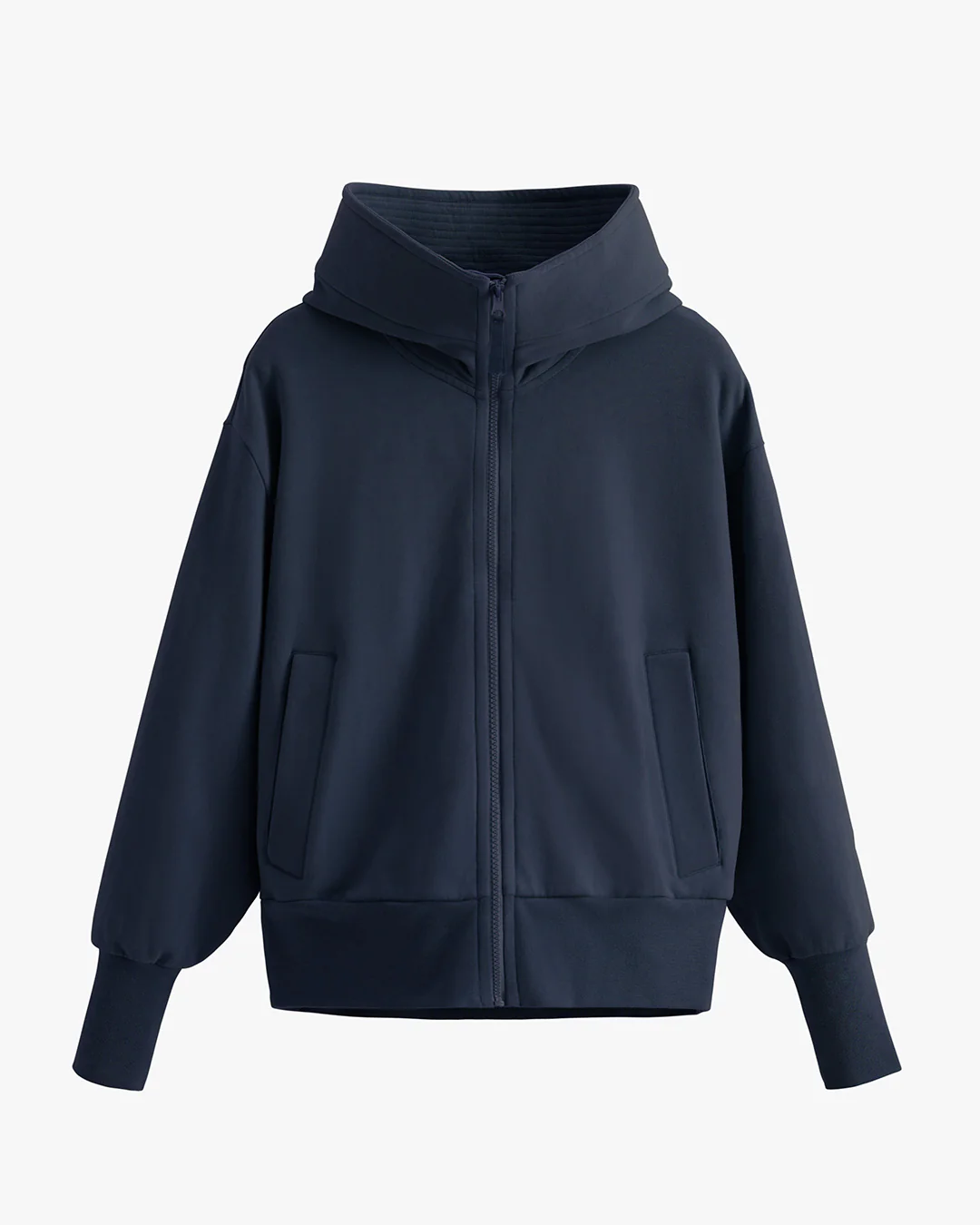 Fleece Funnel Neck Hoodie - Image 5