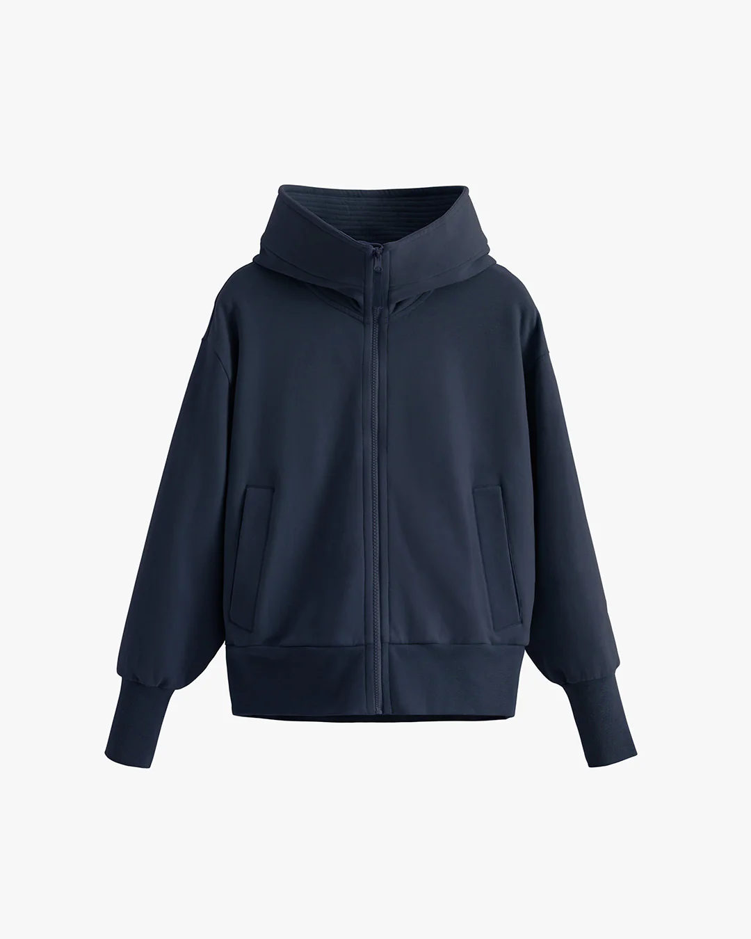 Fleece Funnel Neck Hoodie - Image 6