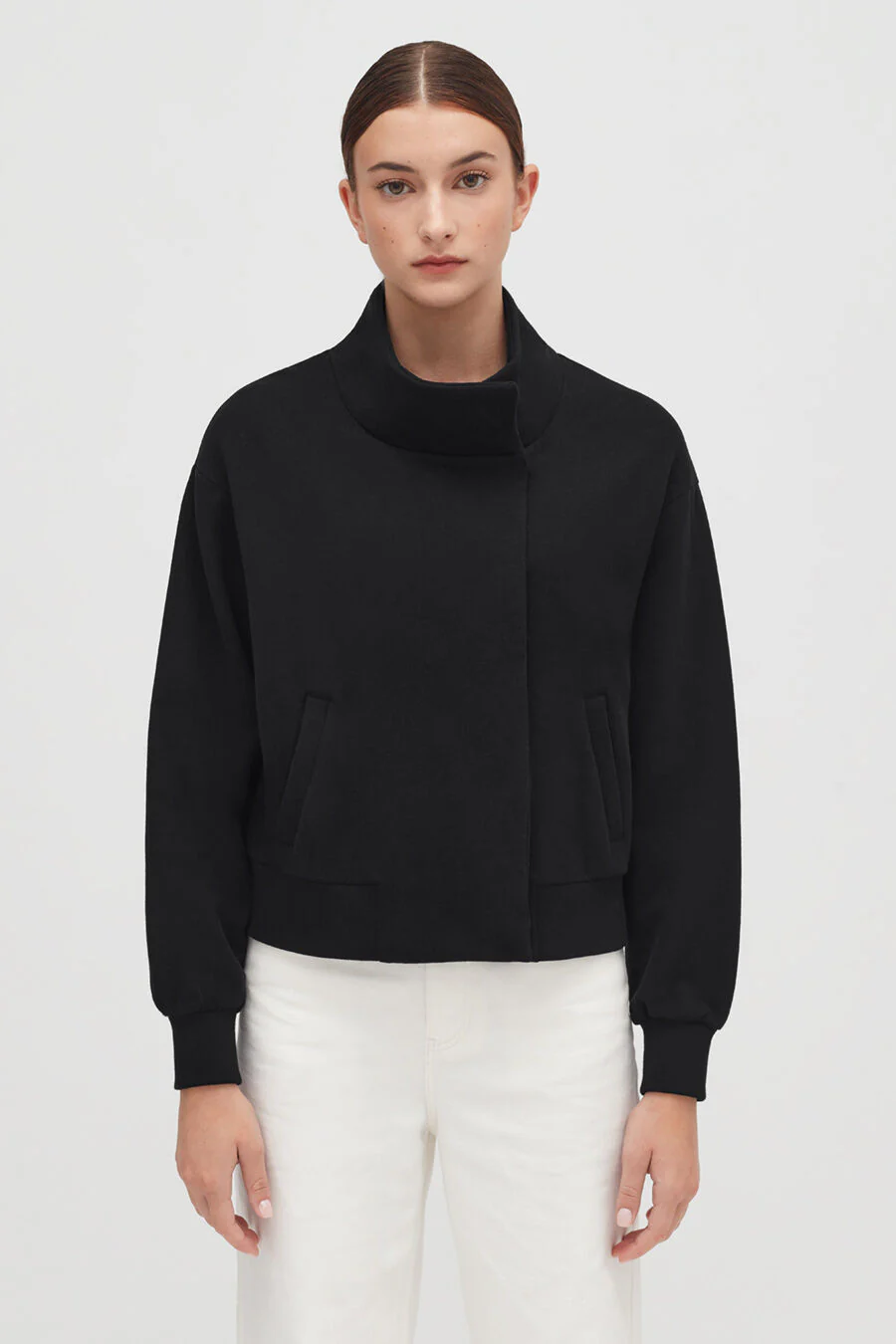 Fleece Funnel Neck Jacket - Image 6