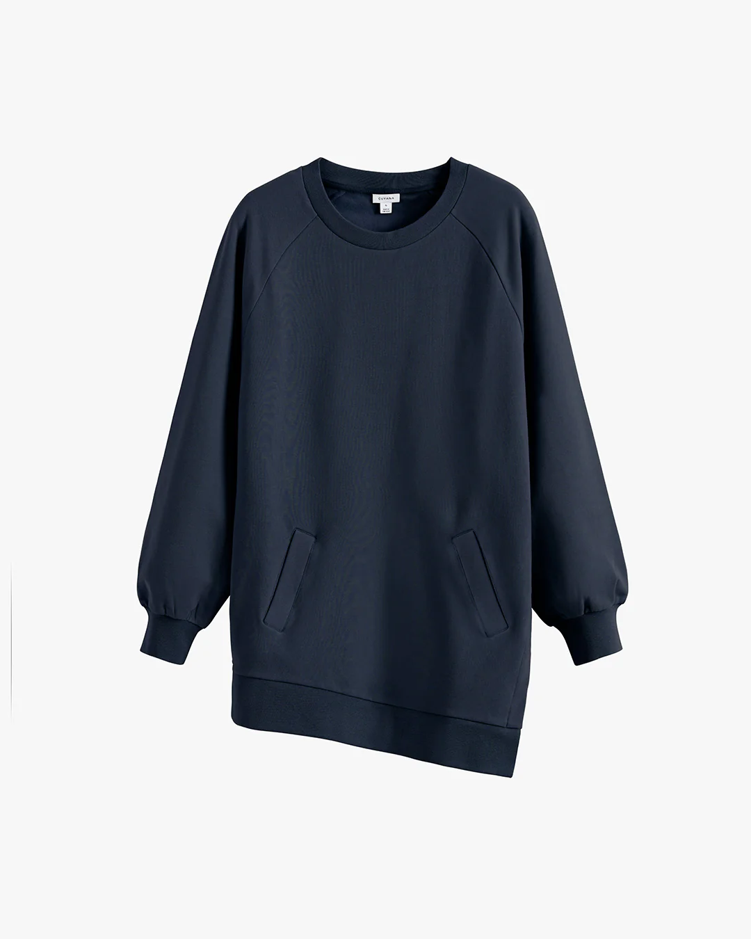 Fleece Long Crewneck Sweatshirt - Image 13