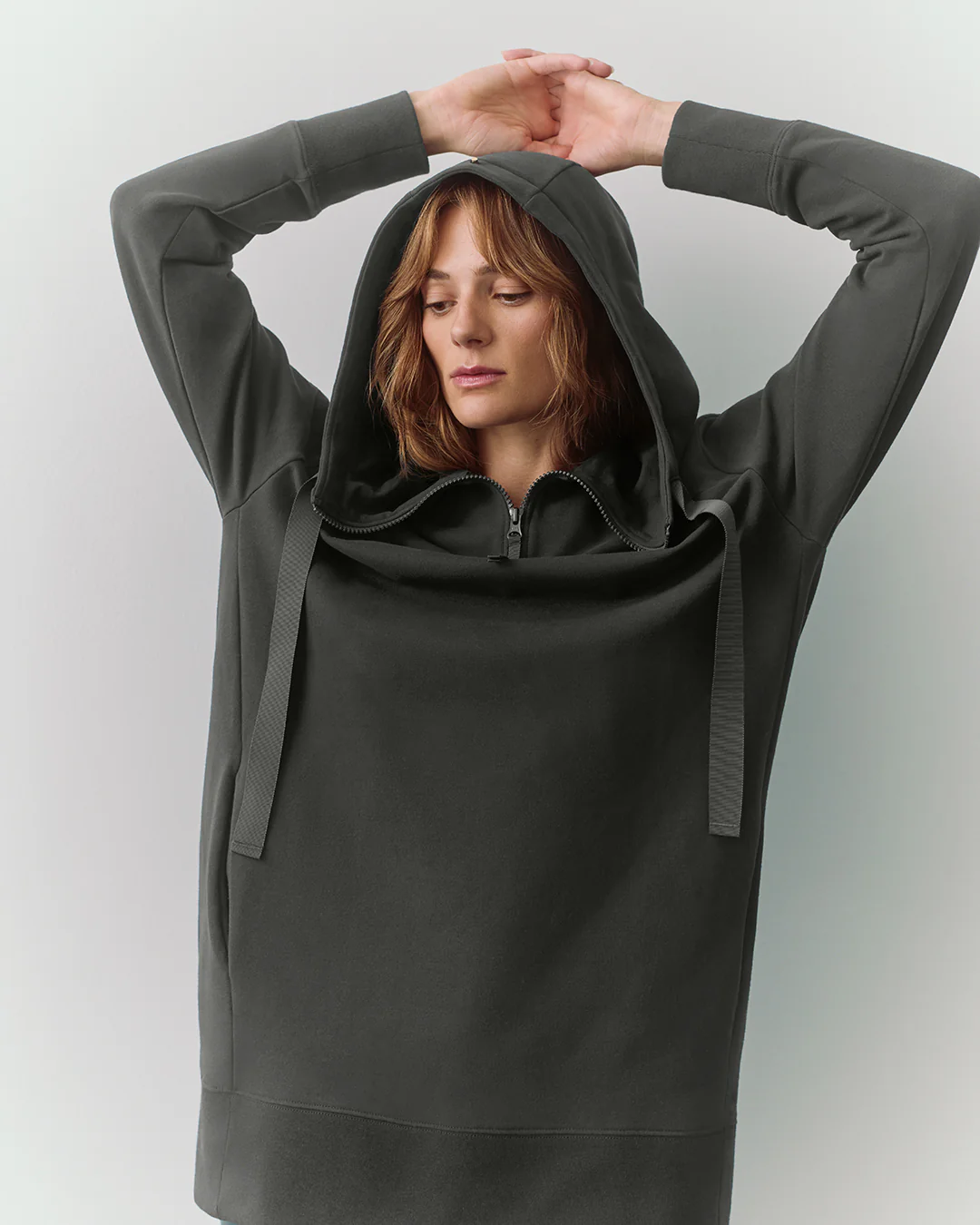 Fleece Long Hoodie - Image 12