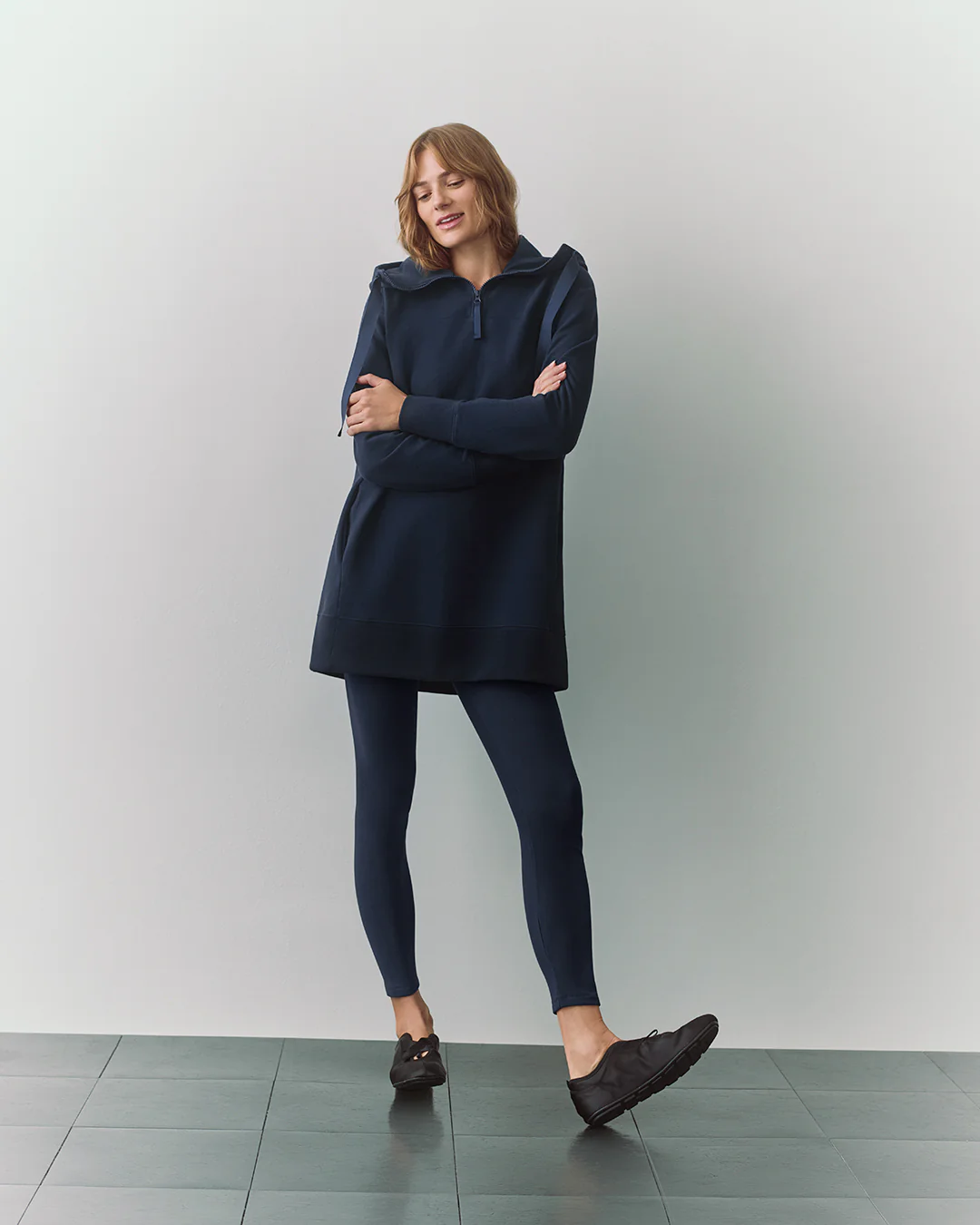 Fleece Long Hoodie - Image 4