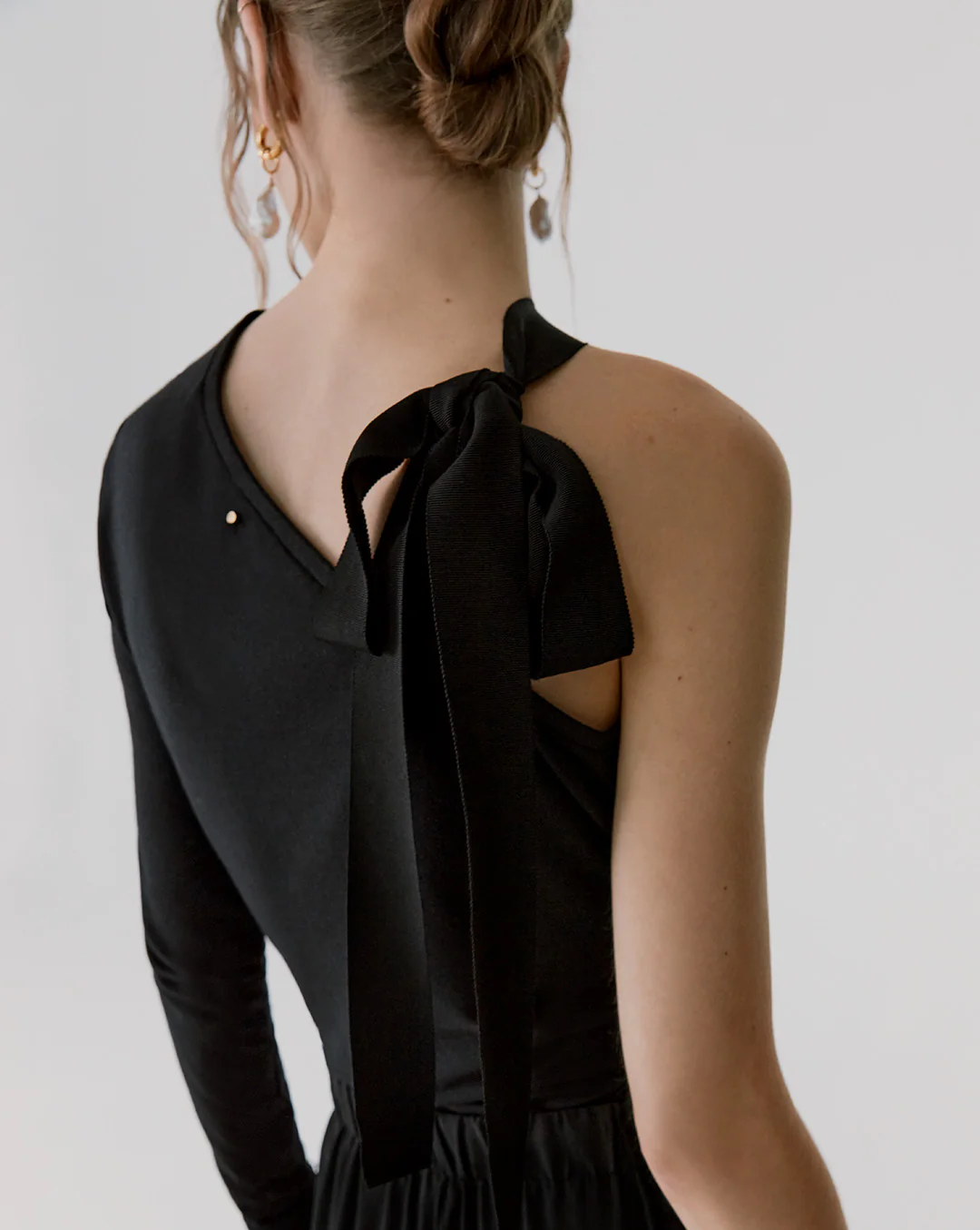 French Terry Draped Front Top - Image 5