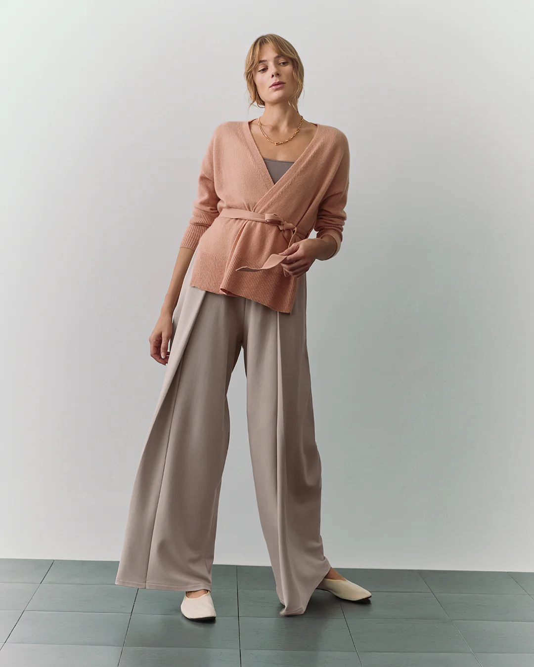French Terry Pleated Pant - Image 6