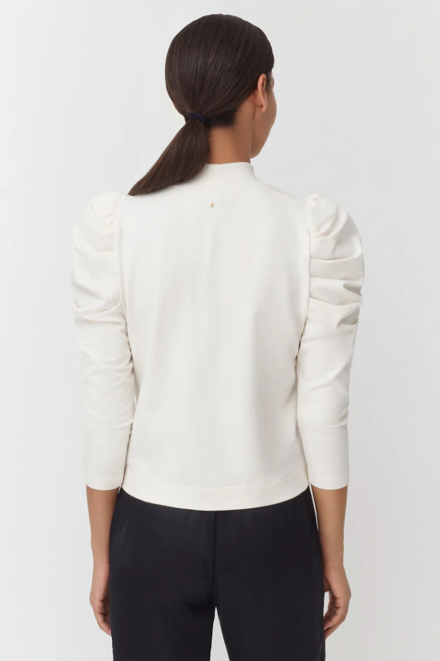 French Terry Puff Sleeve Sweatshirt - Image 13