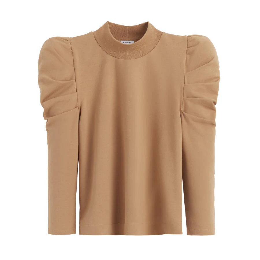 French Terry Puff Sleeve Sweatshirt - Image 29