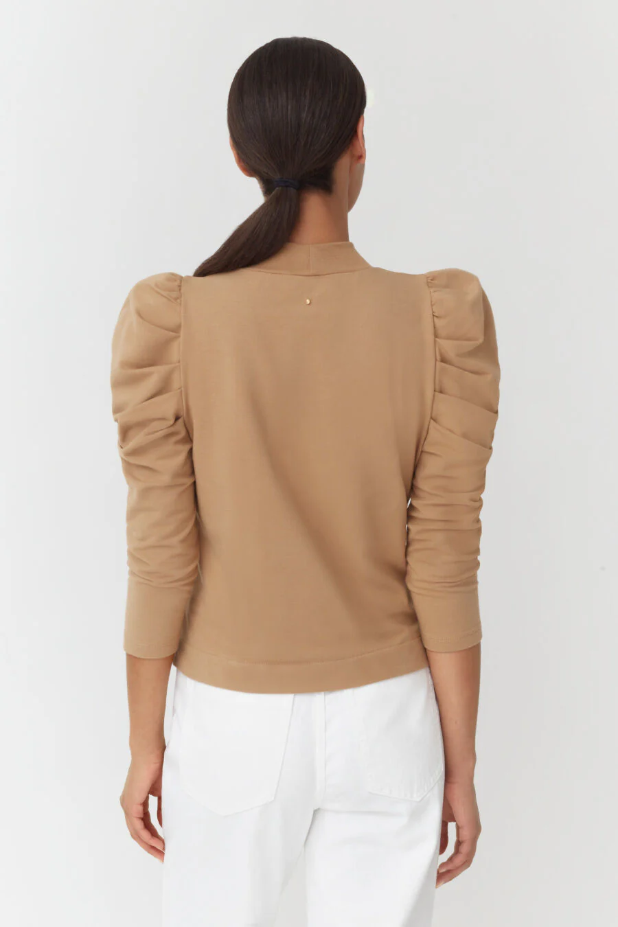 French Terry Puff Sleeve Sweatshirt - Image 31