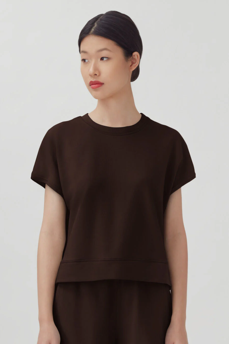 French Terry Short Sleeve Sweatshirt - Image 15