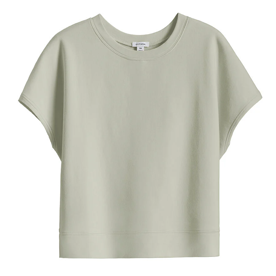 French Terry Short Sleeve Sweatshirt - Image 16