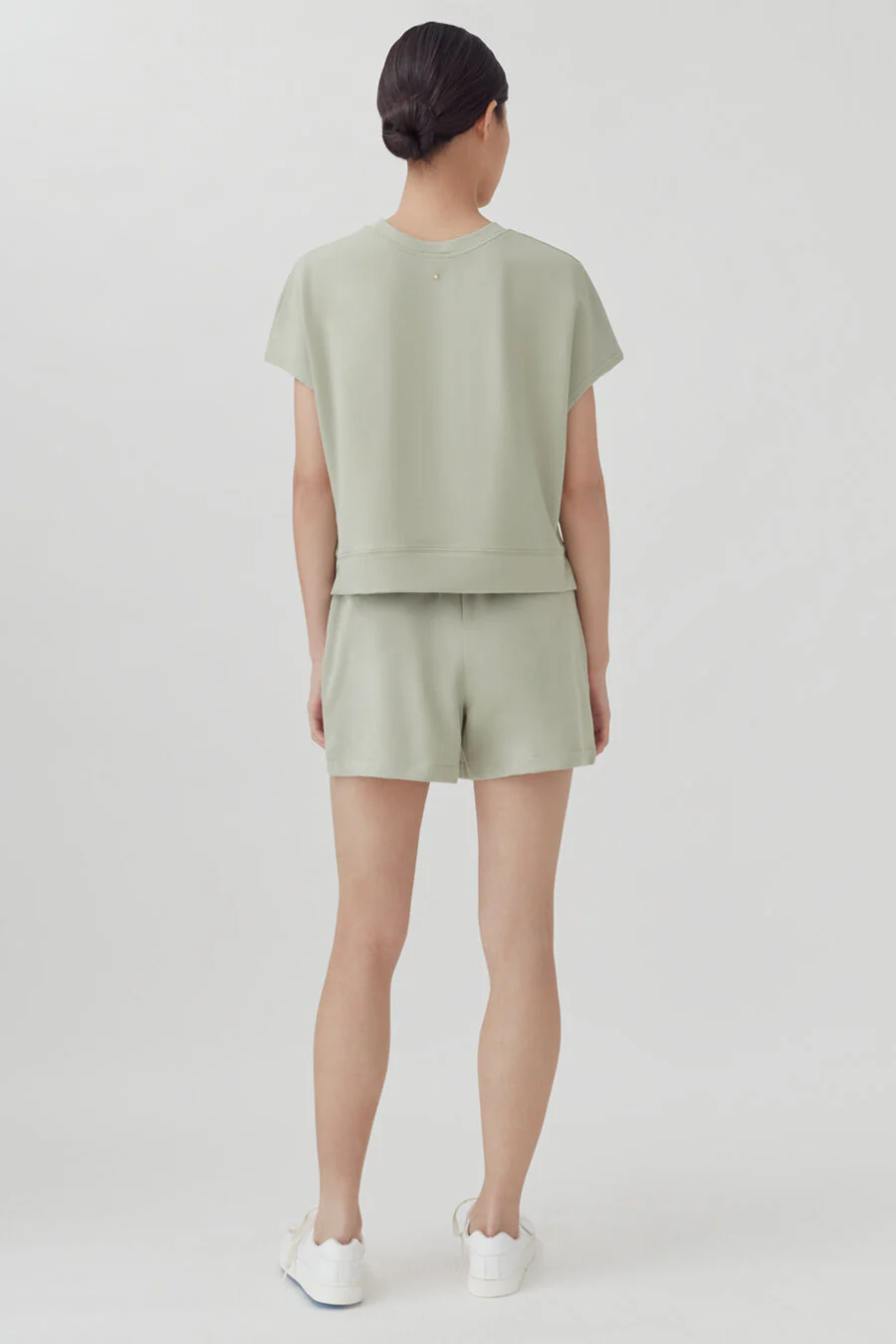 French Terry Short Sleeve Sweatshirt - Image 17