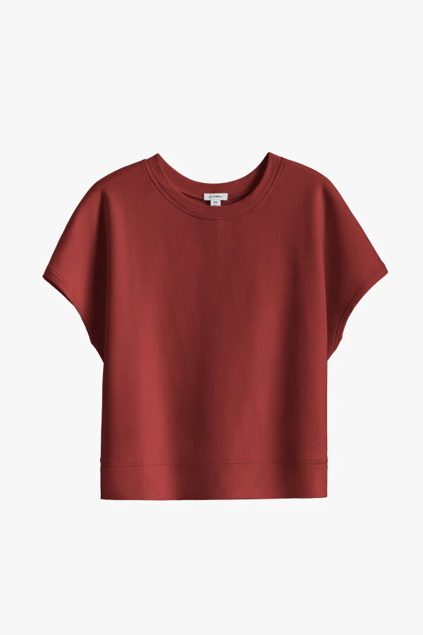 French Terry Short Sleeve Sweatshirt - Image 24