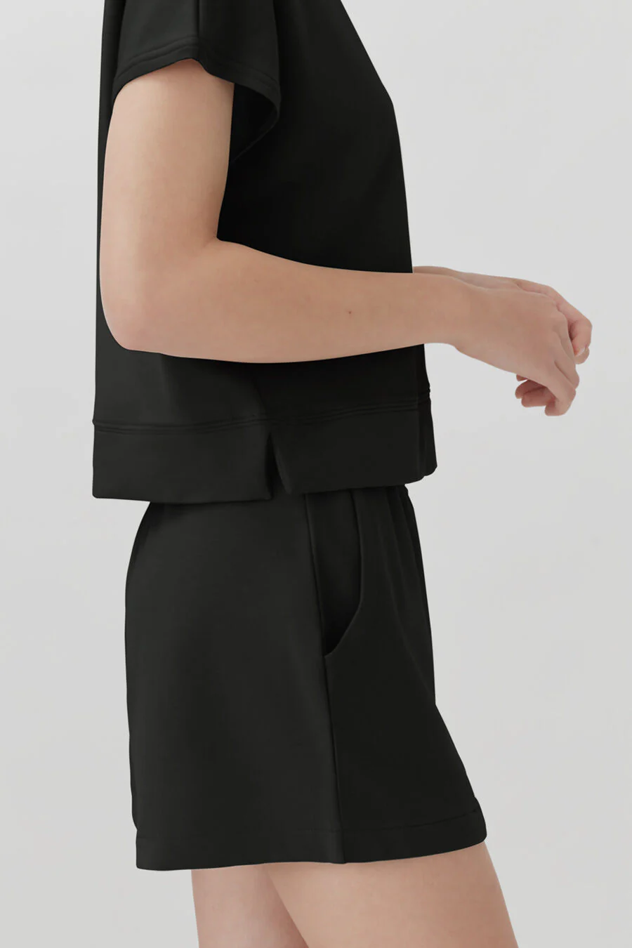 French Terry Short Sleeve Sweatshirt - Image 3