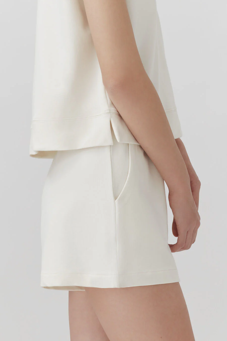 French Terry Short Sleeve Sweatshirt - Image 8