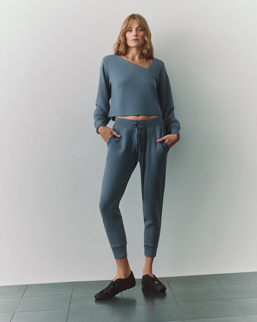 French Terry Tapered Lounge Pant - Image 51